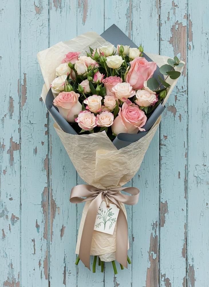 Букет цветов из: Розы в Майский Тульская область