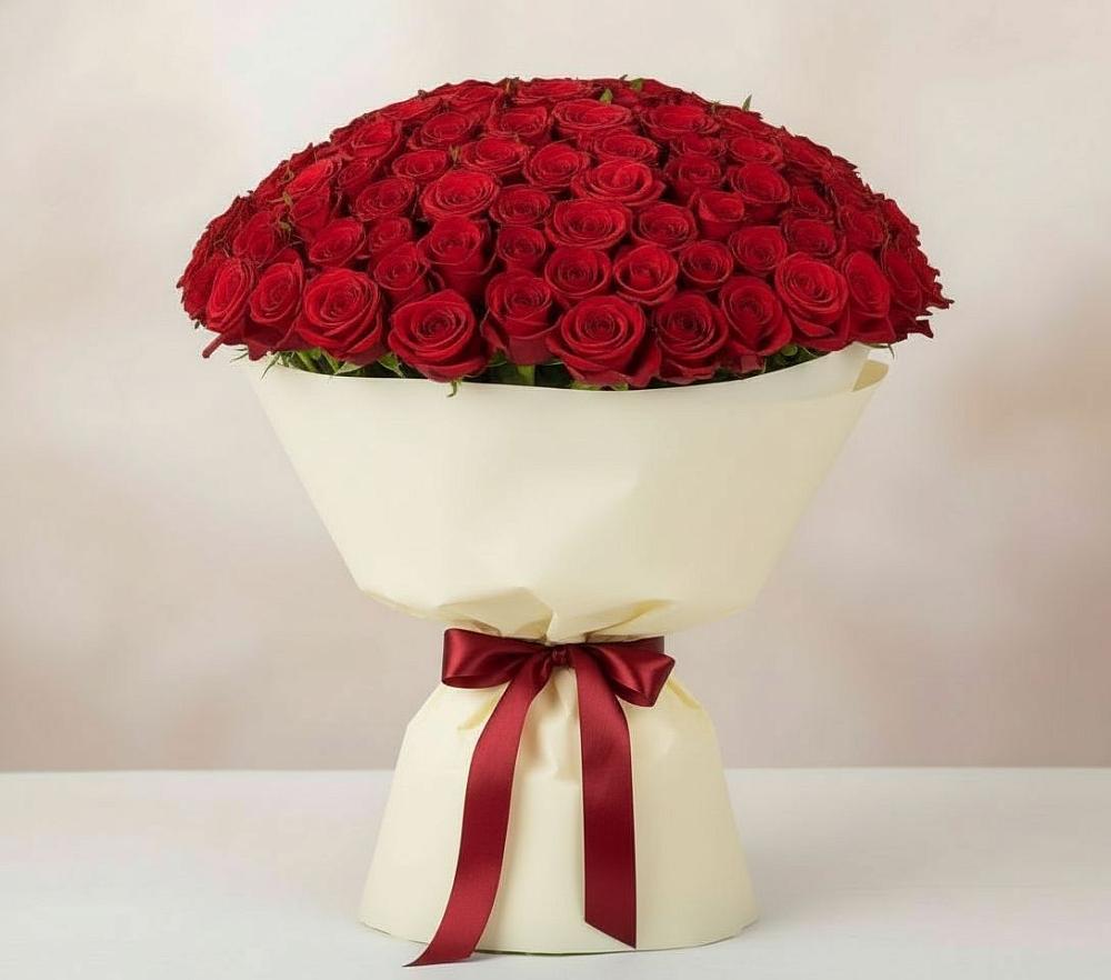 101 Красная роза Милано в Майский Тульская область Букет 101 Красная роза Милано в Майский Тульская область