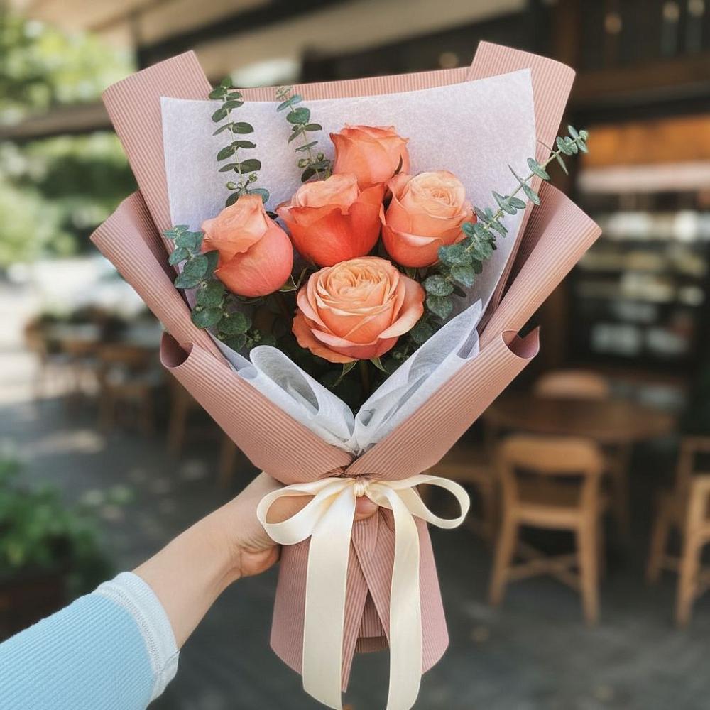 Букет цветов из: Розы в Майский Тульская область