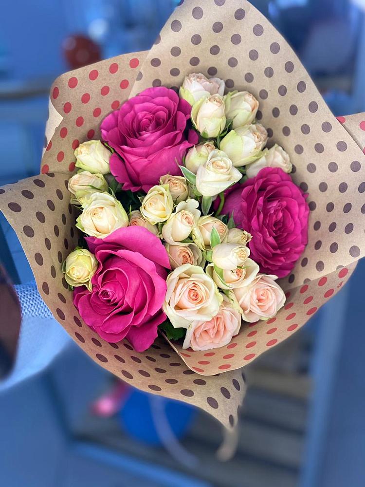 Букет цветов из: Розы в Майский Тульская область