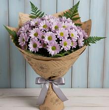 Букет цветов из:  Хризантемы #REPLACE_PRED# Майский Тульская область