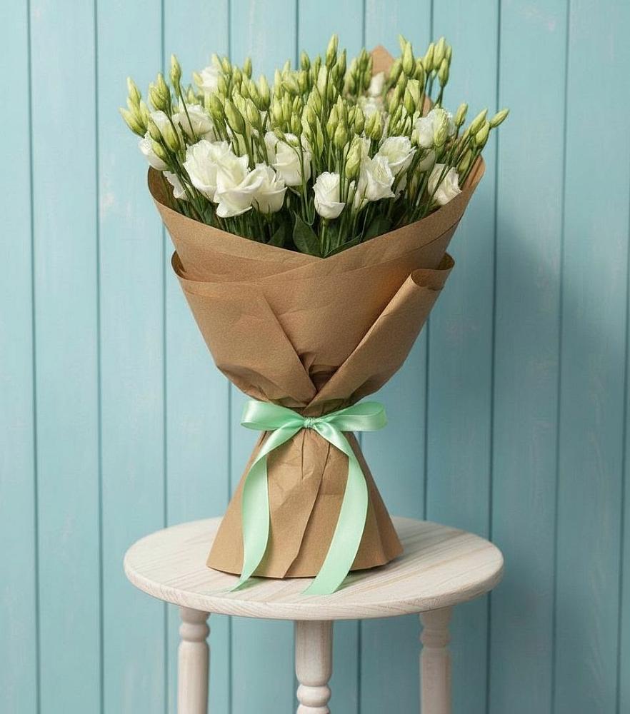 Букет цветов из: Лизиантусы в Майский Тульская область