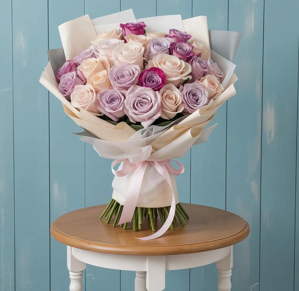 Букет цветов из: Розы в Майский Тульская область