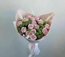 Букет доброе утро в Майский Тульская область Букет цветов из:  Розы и Хризантемы в Майский Тульская область