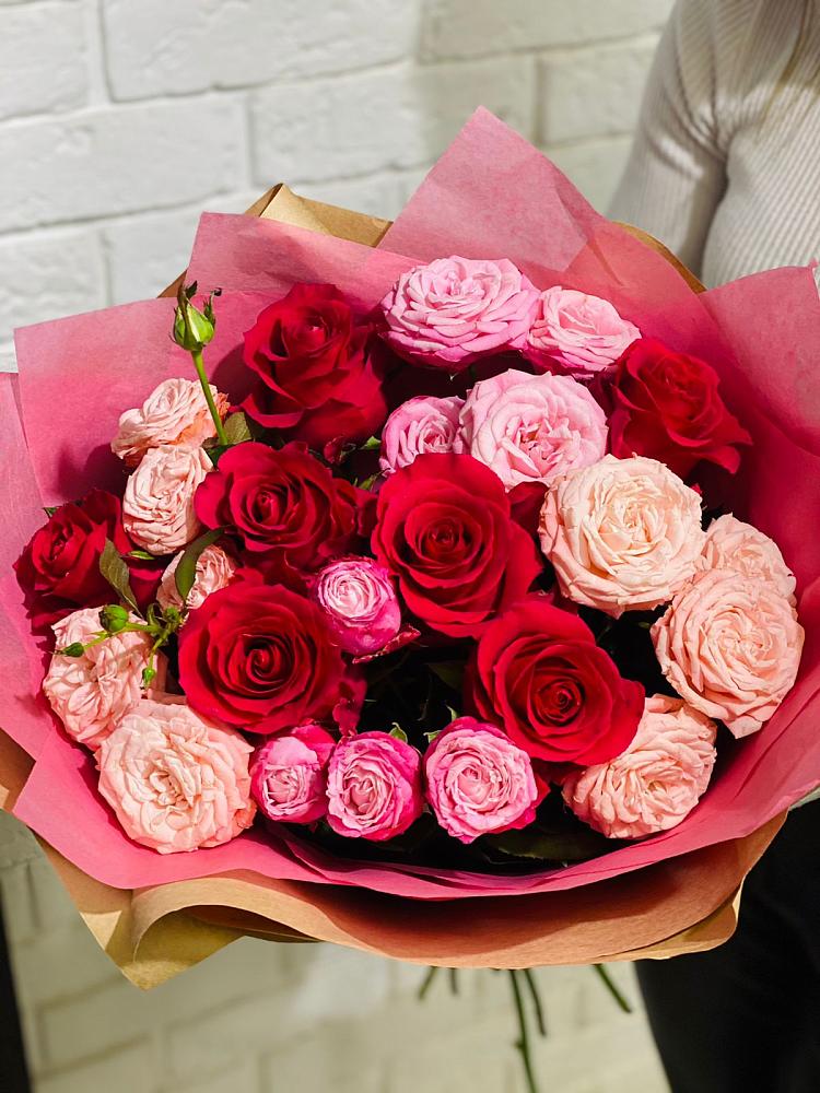 Букет цветов из: Розы в Майский Тульская область