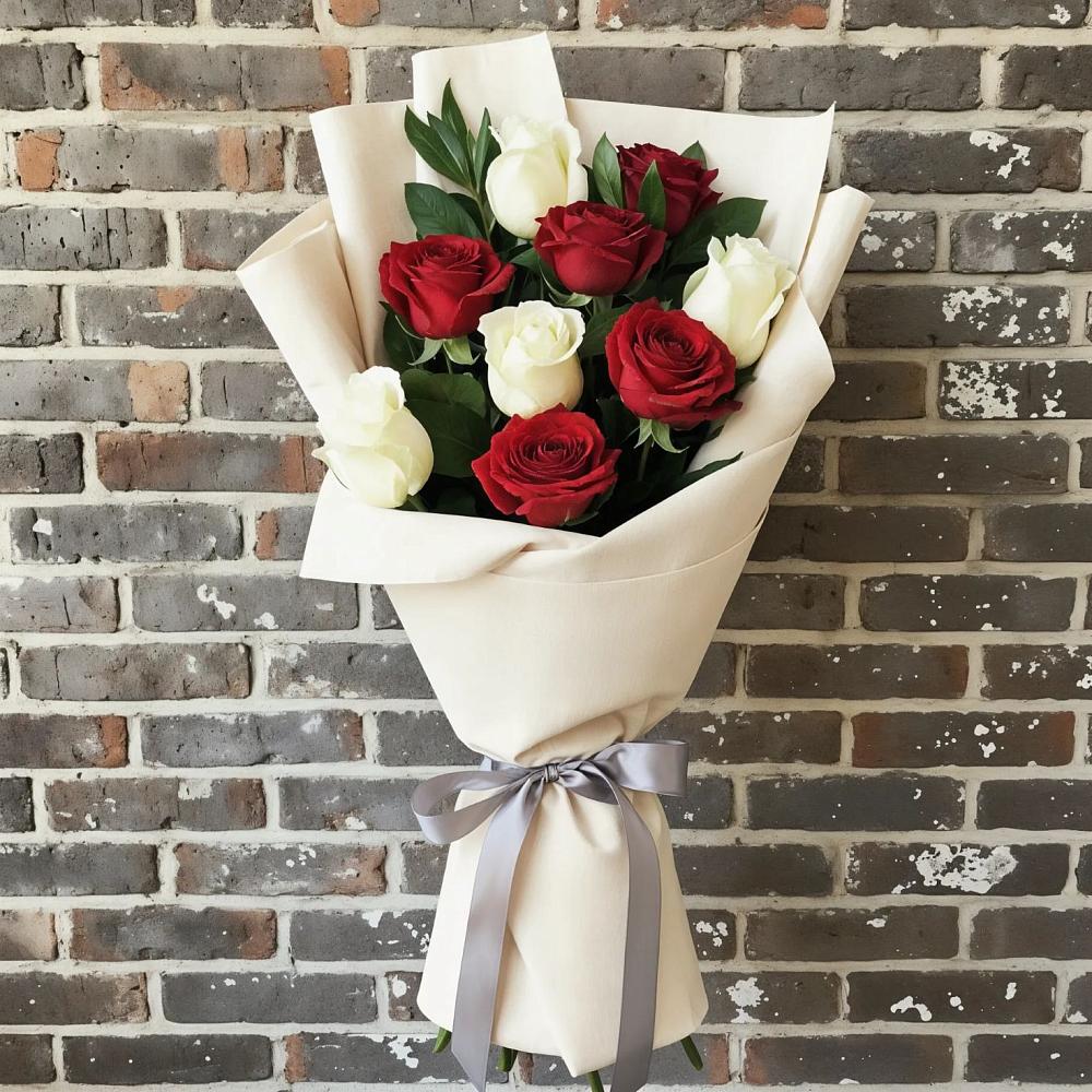 Букет цветов из: Розы в Майский Тульская область