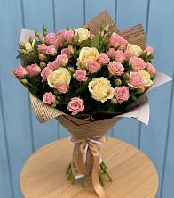 Букет варенье из роз в Майский Тульская область Букет цветов из:  Розы в Майский Тульская область