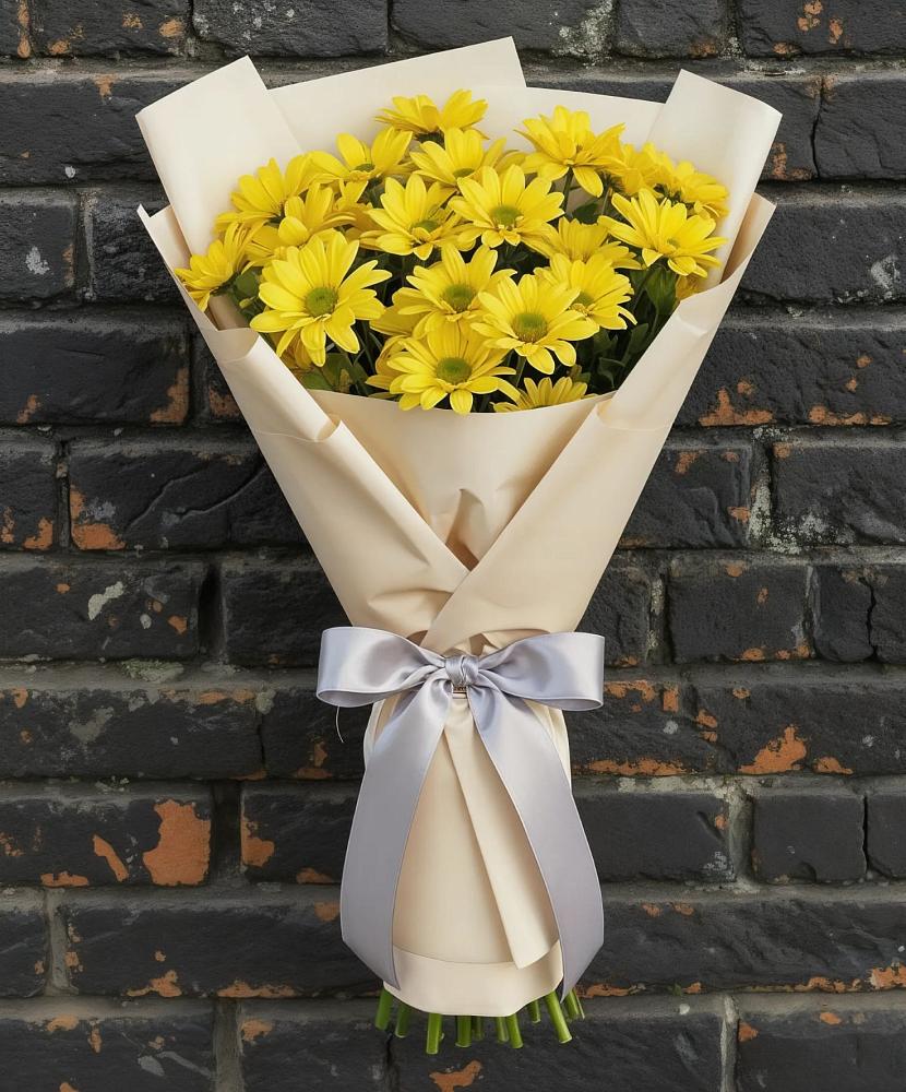 Букет цветов из: Хризантемы в Майский Тульская область
