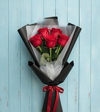 Букет в ритме города в Майский Тульская область Букет цветов из:  Розы в Майский Тульская область