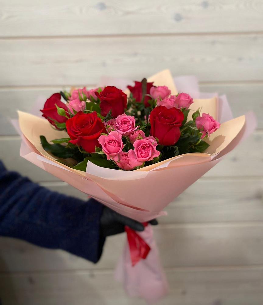 Букет цветов из: Розы в Майский Тульская область