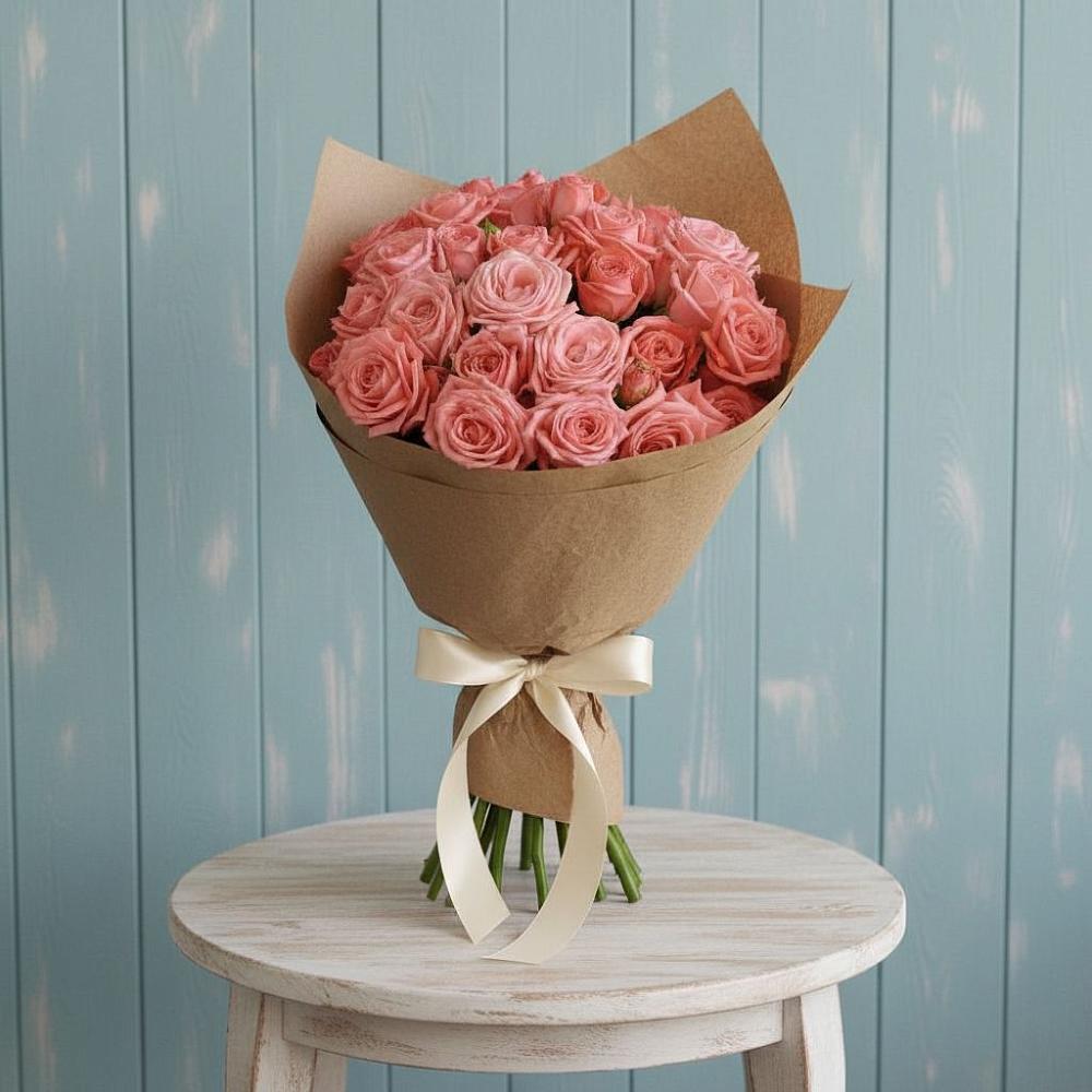 Букет пленительный в Майский Тульская область Букет цветов из: Розы в Майский Тульская область