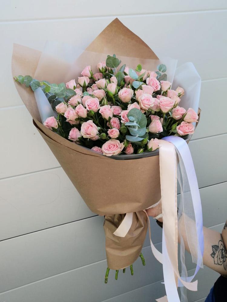 Букет Нежное касание в Майский Тульская область Букет цветов из: Розы в Майский Тульская область