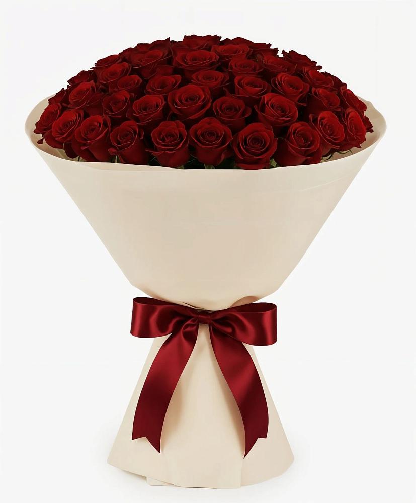 101 Бордовая роза Блэк Бакарра в Майский Тульская область Букет 101 Бордовая роза Блэк Бакарра в Майский Тульская область