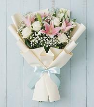 Букет Лилии в Майский Тульская область Букет цветов из:  Лилии в Майский Тульская область