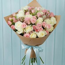 Букет романтичный подарок в Майский Тульская область Букет цветов из:  Розы в Майский Тульская область